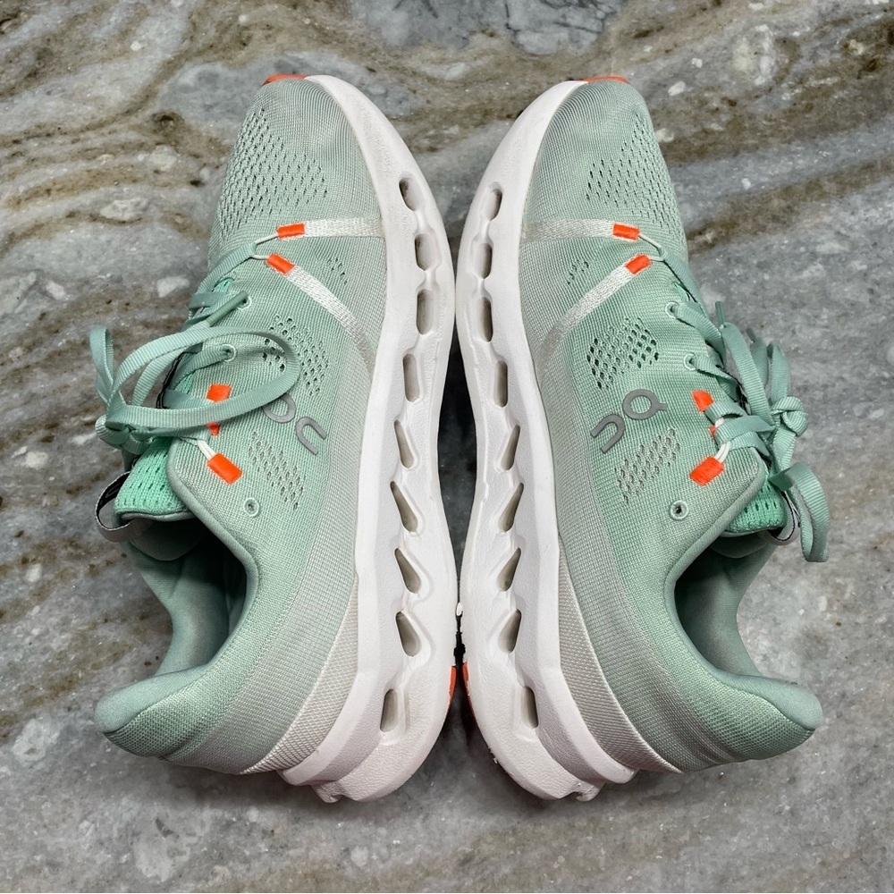 On Running Cloudsurfer Mens Size 10 Creek/White - image 8